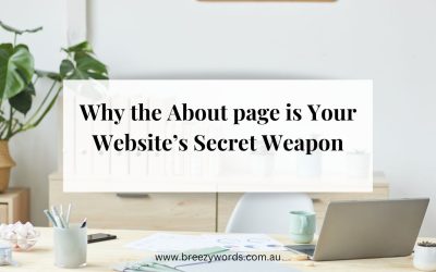 Why the About page is Your Website’s Secret Weapon