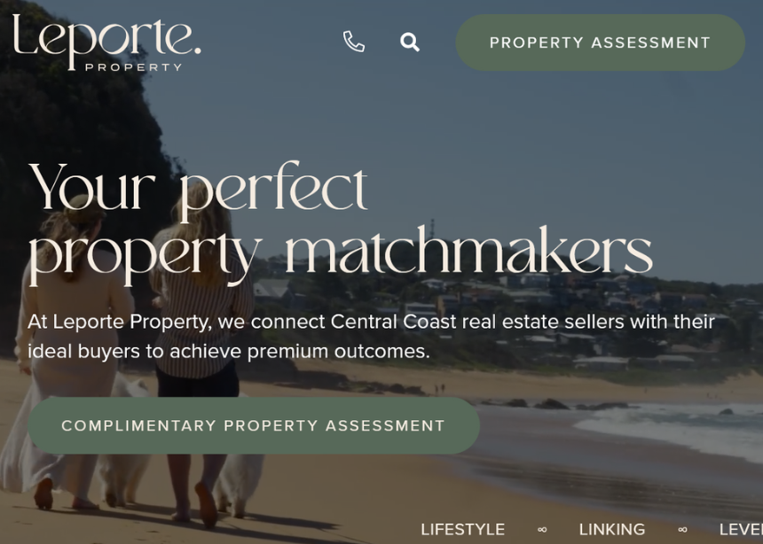 SEO Website Copywriting for Leporte Property